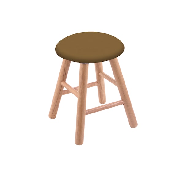 Holland Bar Stool Co Oak Vanity Stool, Natural Finish, Graph Seat RC18OSNat012 - main